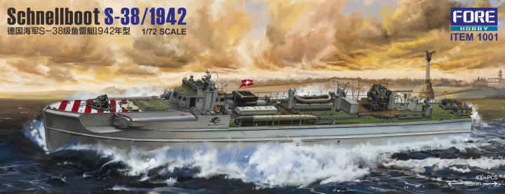 Fore Hobby 1/72 Schnellboot S-38 / 1942 1001
